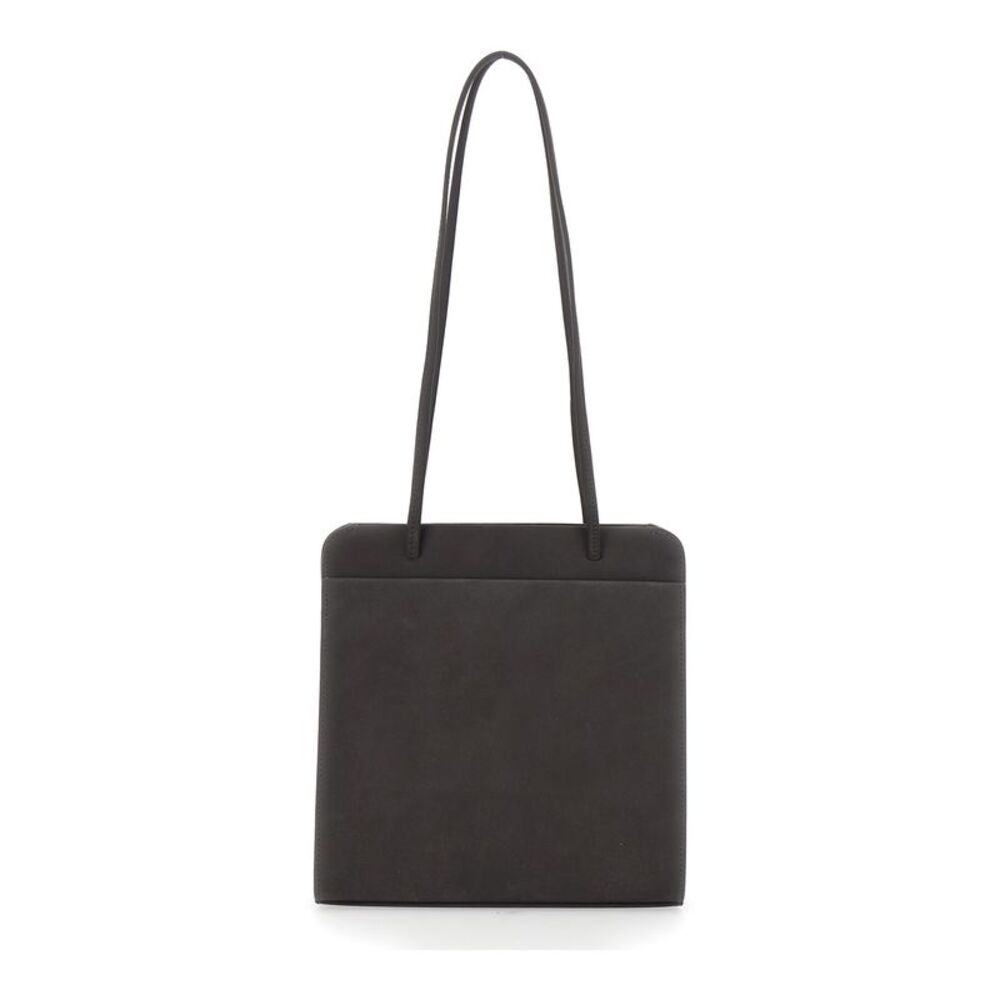 Fane Women Lisse Bag With Leather Details And Pockets Brown Woman